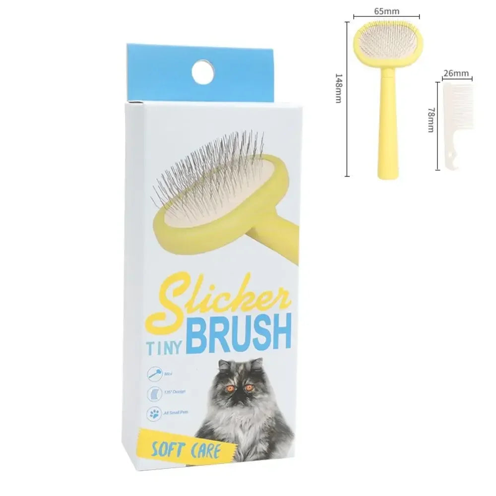 Pet Hair Shedding Comb Dog Cat Brush Grooming Long Hair Indoor Hair Remover Cleaning Beauty Slicker Pet Supplies