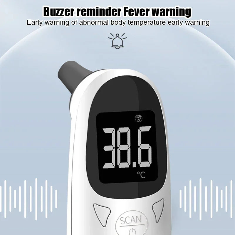 Pet Dog Cat Ear Digital Thermometers Animal Measuring Non-Contact Electronic Highly Accurate Pet Supplies