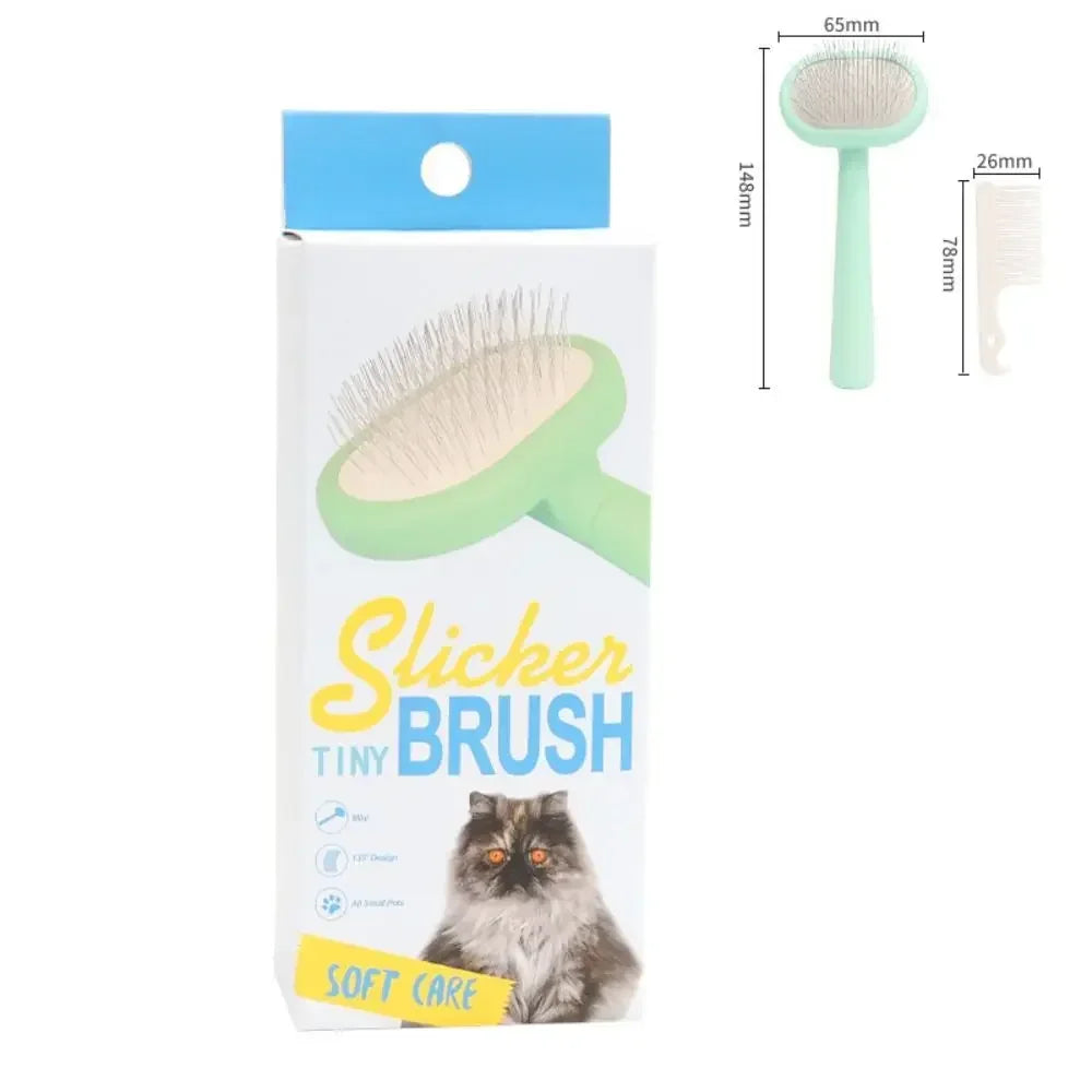 Pet Hair Shedding Comb Dog Cat Brush Grooming Long Hair Indoor Hair Remover Cleaning Beauty Slicker Pet Supplies