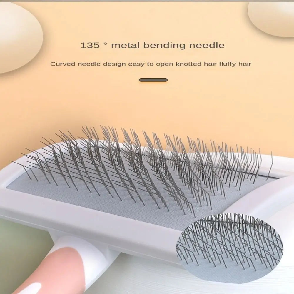 Pet Hair Shedding Comb Dog Cat Brush Grooming Long Hair Indoor Hair Remover Cleaning Beauty Slicker Pet Supplies