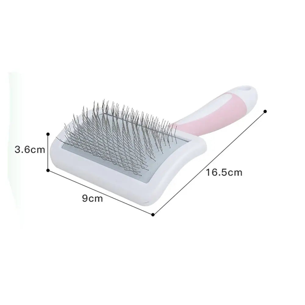 Pet Hair Shedding Comb Dog Cat Brush Grooming Long Hair Indoor Hair Remover Cleaning Beauty Slicker Pet Supplies