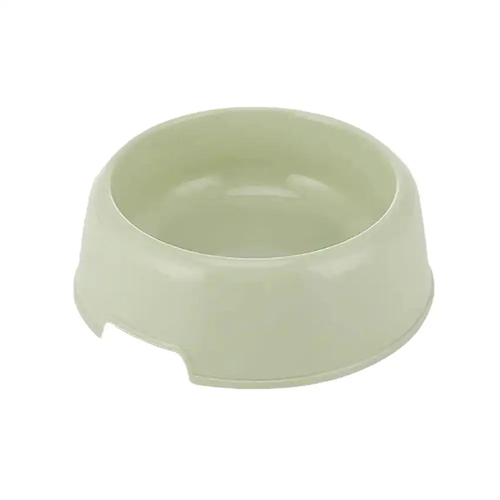 Pet Supplies Candy Colored Plastic Dog Bowl Cat Bowl Bowl Pet Cat Tableware Bowl Bowl Single Small T7Y6