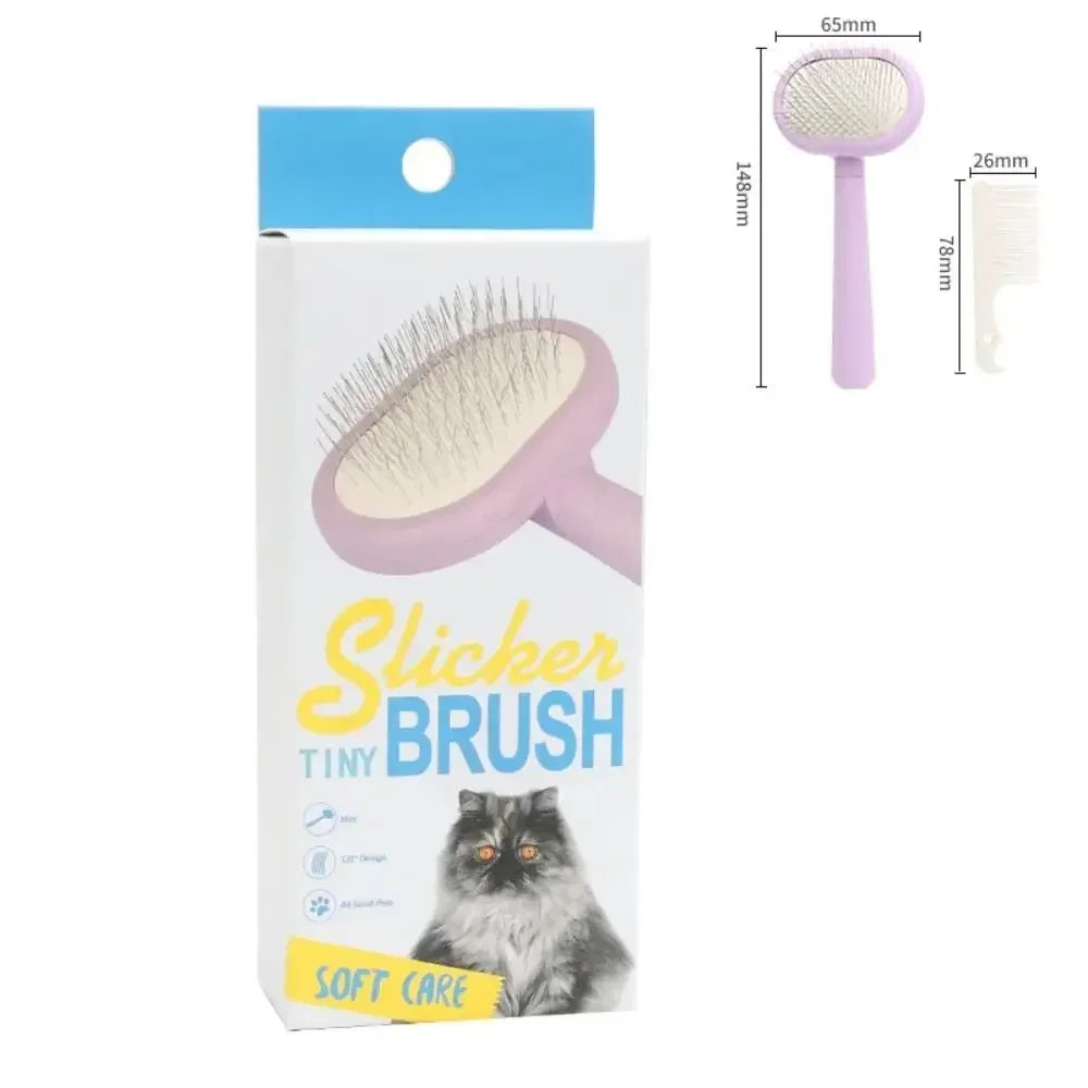 Pet Hair Shedding Comb Dog Cat Brush Grooming Long Hair Indoor Hair Remover Cleaning Beauty Slicker Pet Supplies