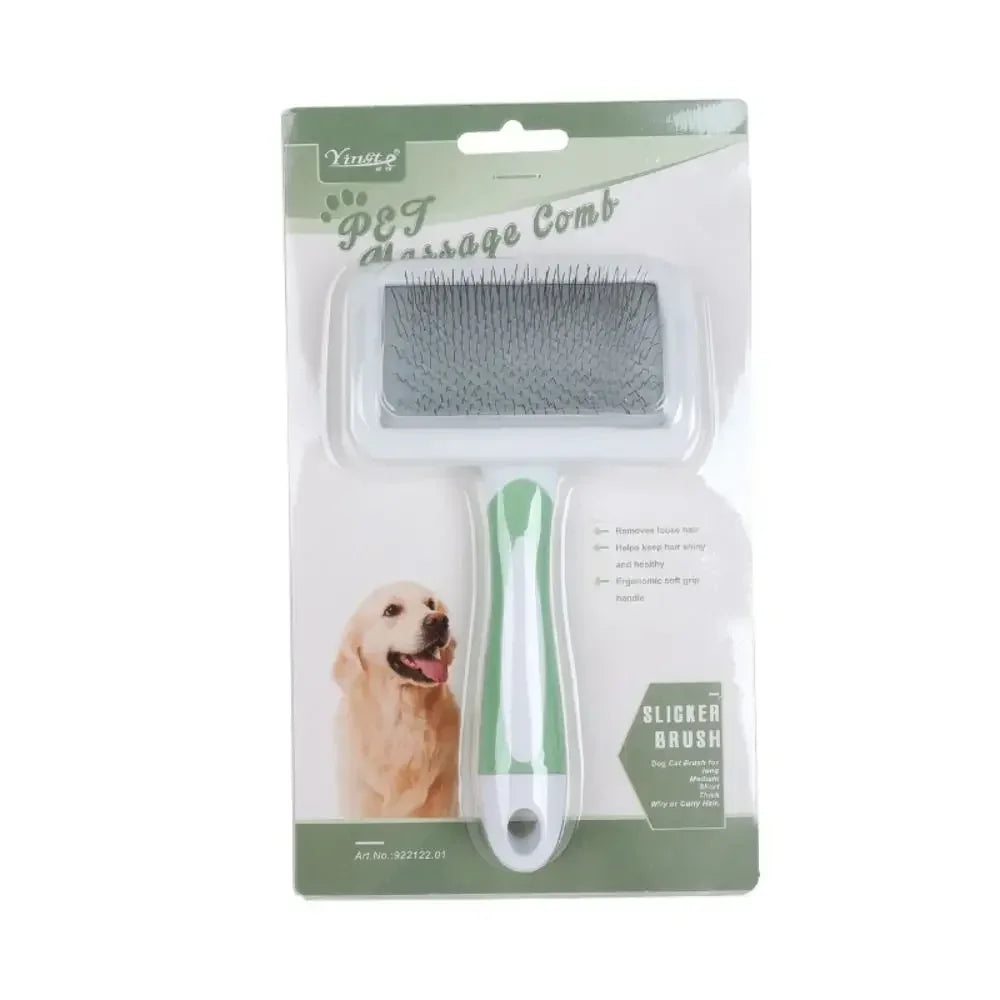 Pet Hair Shedding Comb Dog Cat Brush Grooming Long Hair Indoor Hair Remover Cleaning Beauty Slicker Pet Supplies