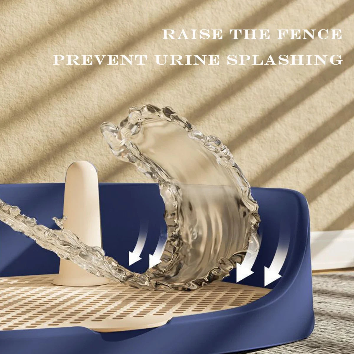 Pet Dog Toilet Portable Dog Potty Pan Trainer Litter Box Anti-Splash Pets Wc Toilet Puppy Kitten Cleaning Tool