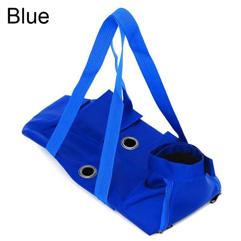 Multifunctional pet bag Breathable cat Double Shoulder Portable Cat Bag Anti-scratch Bite Fixed Cat Bag Injection Bags Foldable
