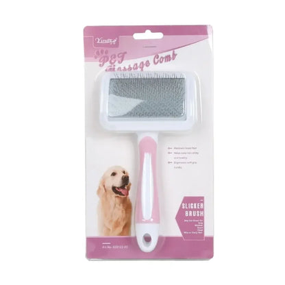 Pet Hair Shedding Comb Dog Cat Brush Grooming Long Hair Indoor Hair Remover Cleaning Beauty Slicker Pet Supplies