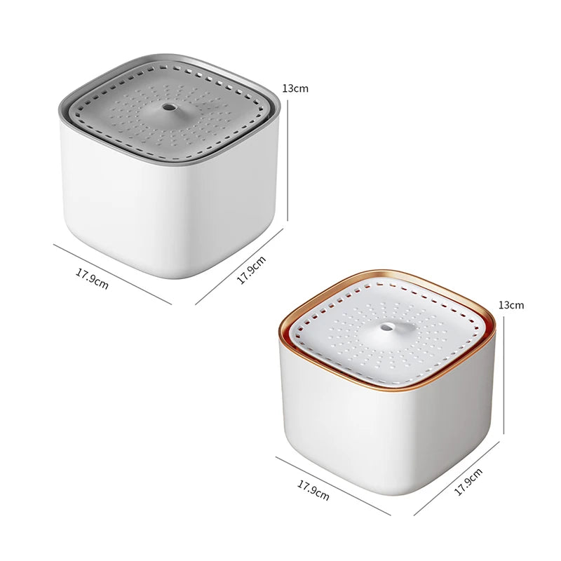 3L Automatic Pet Water Fountain with 3pcs Filter Chips Silent Drinking Dispenser for Cats & Dogs Replacement Filters for sale