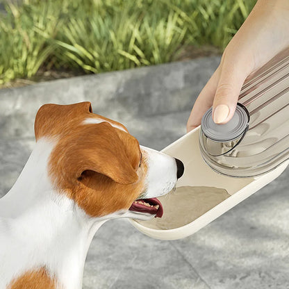 Portable Travel Pet Water Bottle for Small Large Dogs Puppy Cat Multifunctional Waterer Feeder Bowl Environmentally Materials