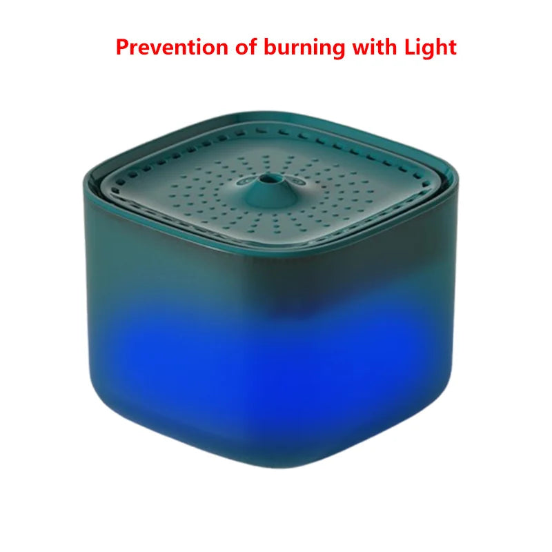 101oz/3L Pet Water Fountain Automatic Induction Circulating Filtering Cat Water Drinker USB Electric Mute Cats Water Dispenser